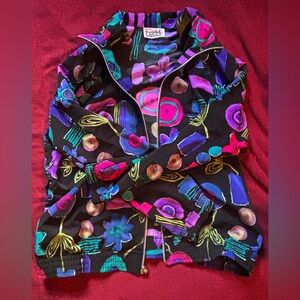 VINTAGE Teddi Colorful Windbreaker Jacket